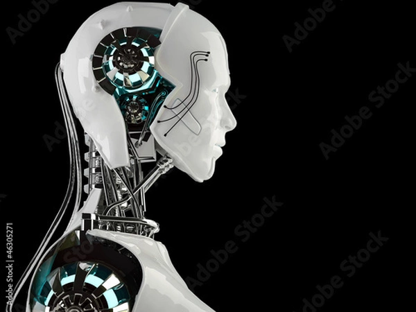 Obraz Robot Android Mężczyźni