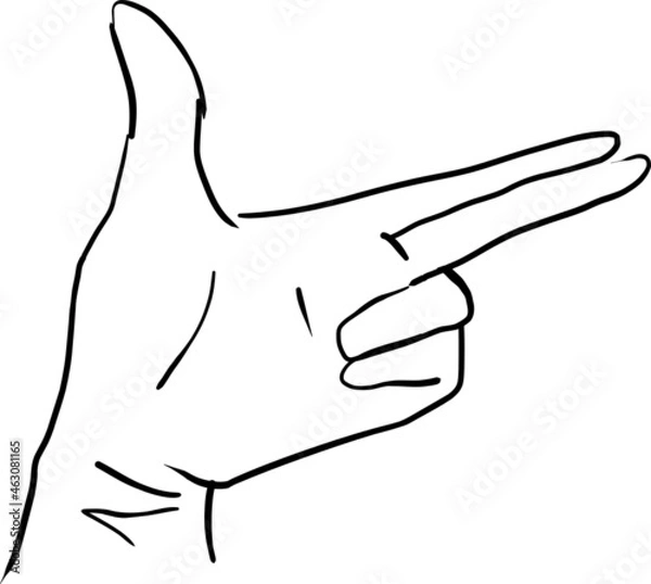 Fototapeta Hand Gestures 