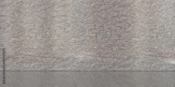 Fototapeta Empty room for displaying products and interior solutions, can also be used as a background image