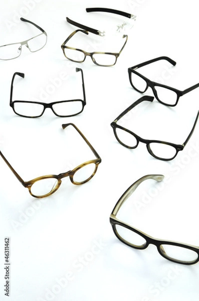 Obraz Brillen von oben