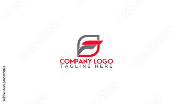 Obraz F logo design