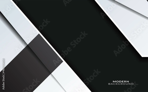 Obraz Modern stylish grey background with paper effect.