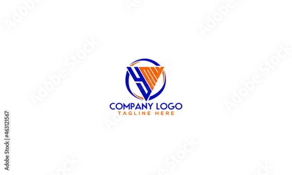 Obraz YMW Initial Logo design