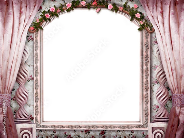 Obraz Beautiful pink room