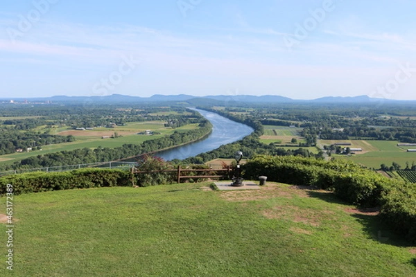 Obraz mountain view river