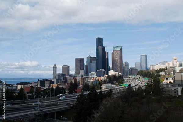 Obraz 美しい街並みの風景