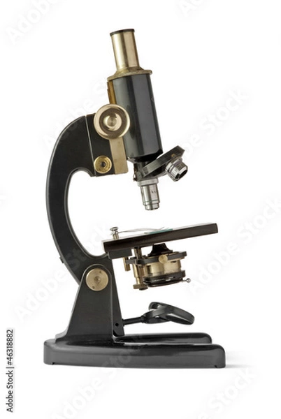 Fototapeta Microscope, Old