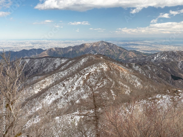 Obraz snow covered mountains