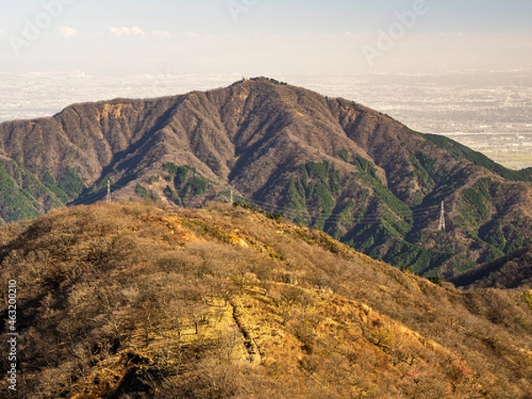 Obraz sunset in the mountains