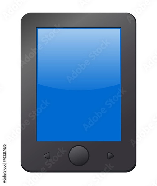 Fototapeta mobile reader book