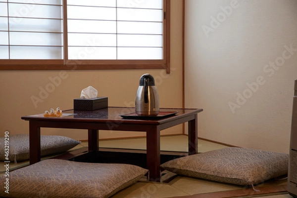 Obraz 旅館の掘りごたつ
