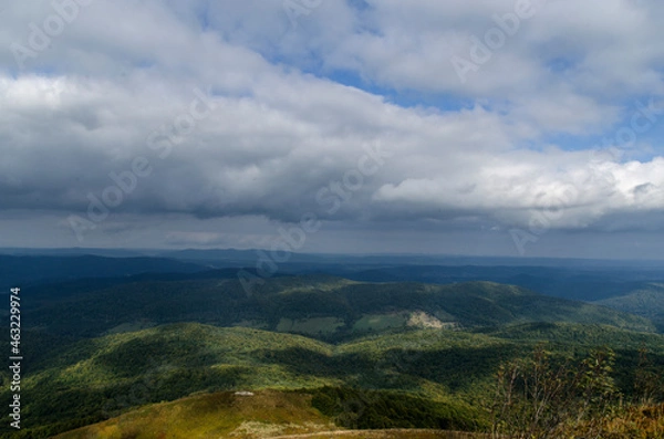 Fototapeta Połonina Caryńska - panorama - Bieszczady