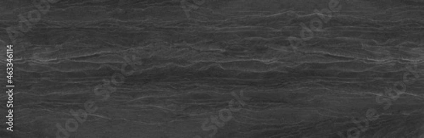 Fototapeta Abstract dark grey black slate background or texture.