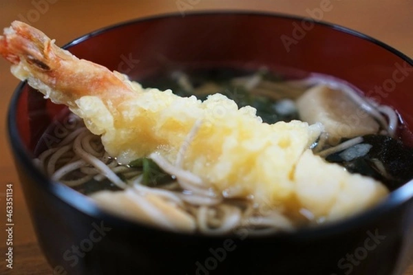 Obraz 年越し海老天そば