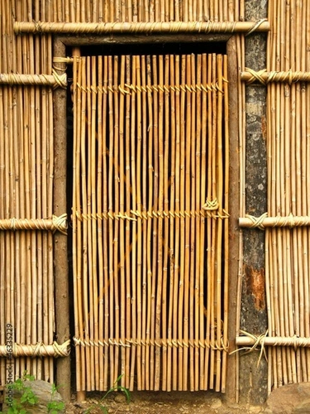 Obraz Simple Bamboo Door