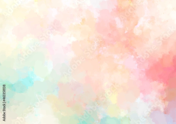 Obraz ピンク色と紫色の水彩テクスチャ背景
