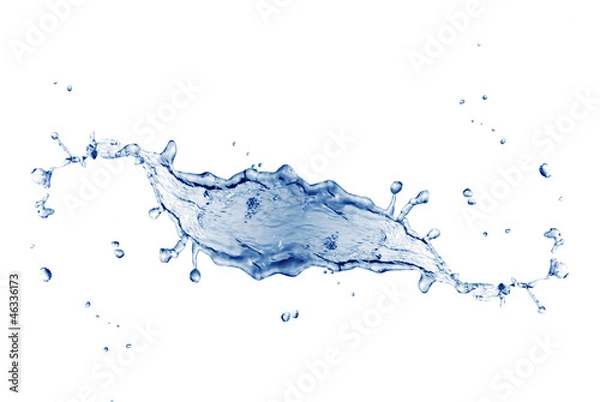 Fototapeta water splashing