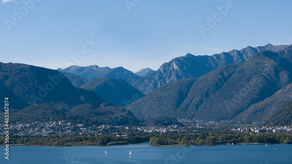Fototapeta lake in the mountains