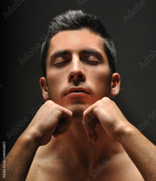 Obraz En estado de reflexion. Javi