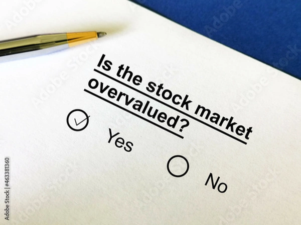 Obraz Questionnaire about inflation