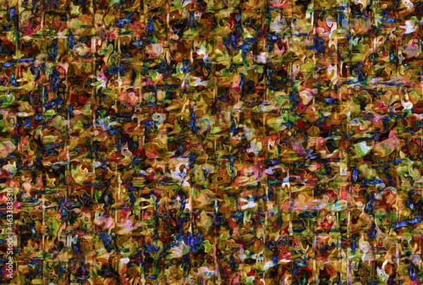 Obraz Abstract uneven image background of colored spots