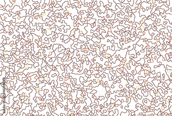 Obraz Simple image of broken lines on a white background