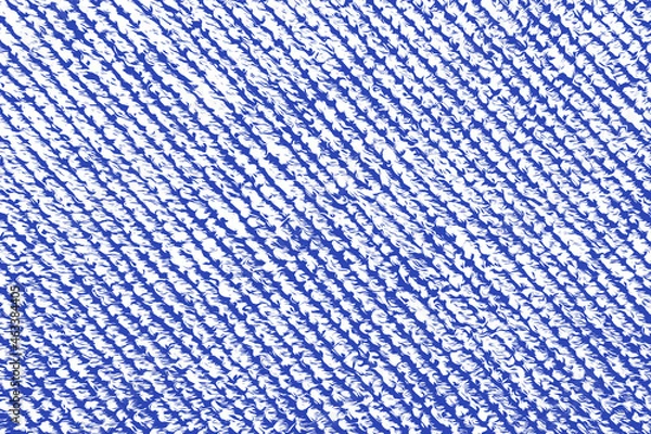 Obraz Abstract pattern of blue diagonal parallel lines.