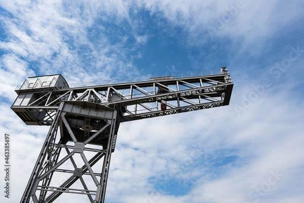 Fototapeta 横浜港　ハンマーヘッドクレーン