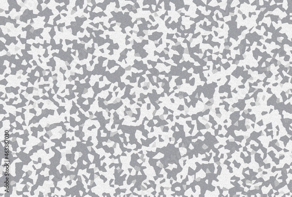 Obraz Abstract light background with gray uneven shapes.
