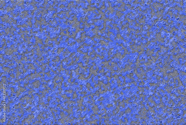 Obraz Abstract illustration uneven texture of blue spots