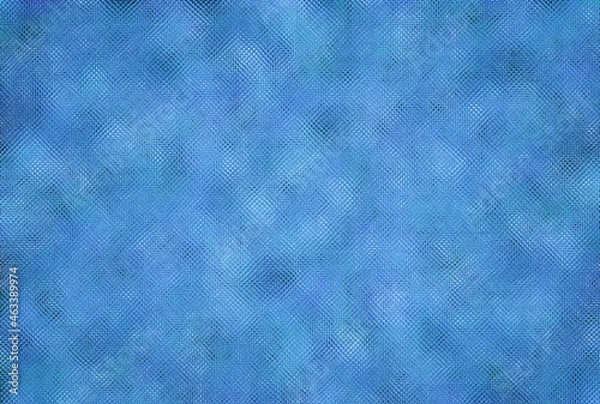 Obraz Blue glass uneven texture illustration 