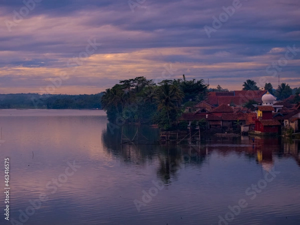 Obraz Sunrise on Darma lake