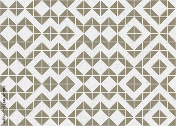 Fototapeta Abstract Geometric Pattern generative computational art illustration