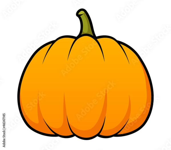 Fototapeta Cartoon Pumpkin