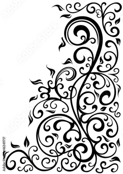 Fototapeta Floral background