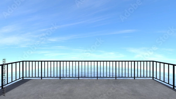 Fototapeta バルコニー