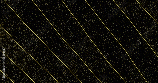 Obraz Point d'or abstrait