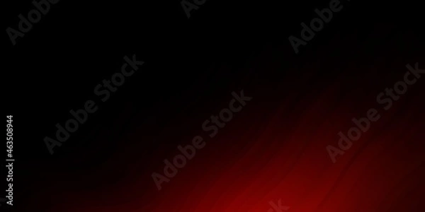 Fototapeta Dark Red vector pattern with wry lines.