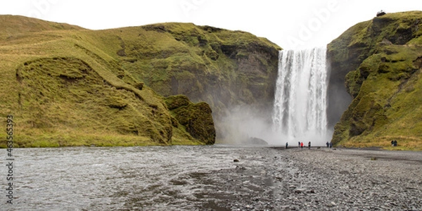 Fototapeta Islanda, Skigafoss