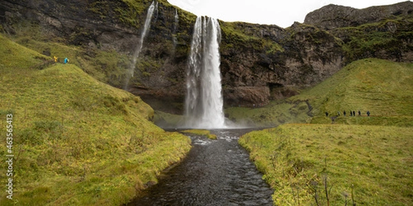 Fototapeta Islanda, Seljalandsfoss