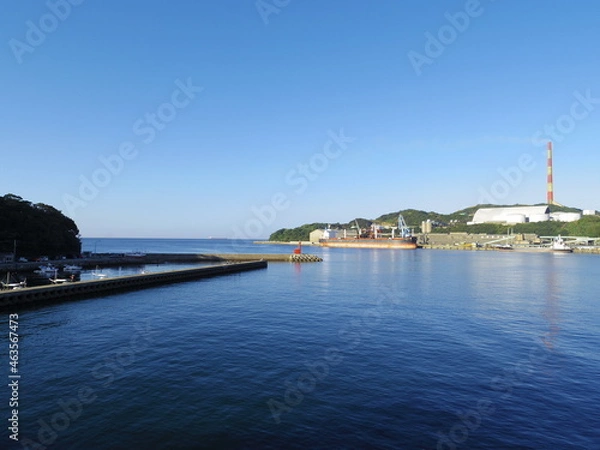 Fototapeta 大分県大分市佐賀関港