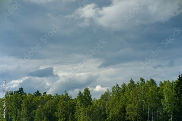 Fototapeta sky and clouds