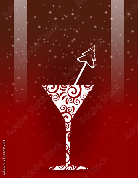 Obraz Cocktail Christmas party