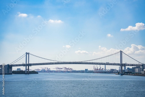 Obraz 青空とレインボーブリッジ
