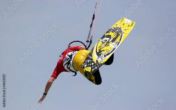 Obraz Kitesurfen