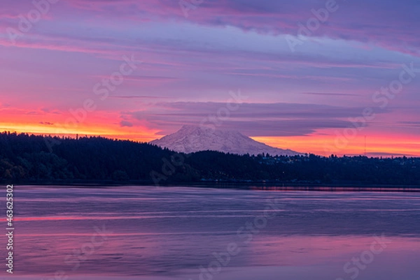 Obraz Mt Rainier sunrise 