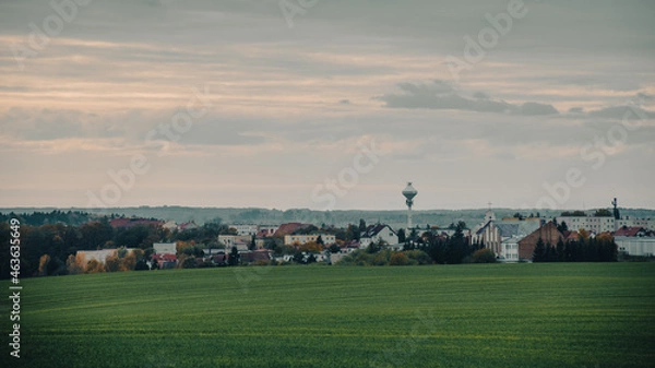 Obraz Panorama miasta Kętrzyn