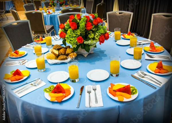 Fototapeta BREAKFAST, DESAYUNO