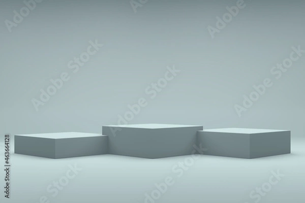 Fototapeta Abstract Podium, Rock Stone Platform Minimal Product Presentatiton, 3D, 3D Render