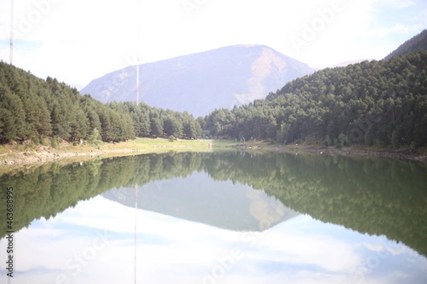 Obraz lake in the mountains